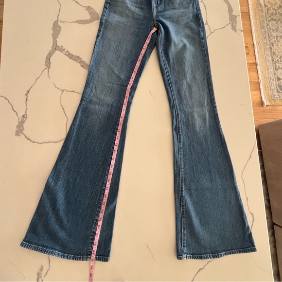 J Brand - Valentina High-Rise Flare Jeans Size 25 Endeavor Wash Long Inseam - Picture 7 of 11
